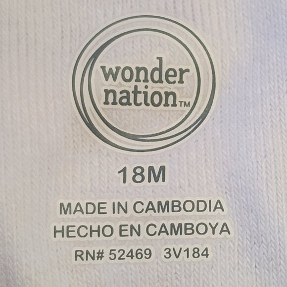 Wonder Nation Toddler Girl Tie Dye Swim Cover Up, Sizes 18 Months NWT - Picture 4 of 4